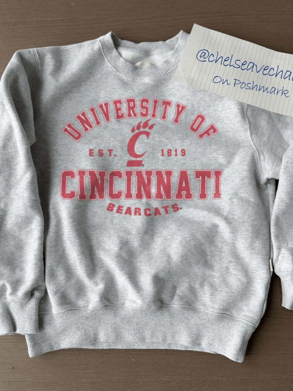 Vintage University of Cincinnati Bearcats Football Sweatshirt, Retro NCAA Shirt